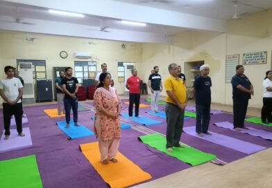 बालको ने विश्व योग दिवस पर किया विभिन्न योगाभ्यास का आयोजन