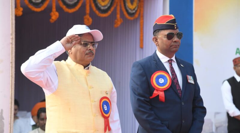 बालको ने बी.आर. आंबेडकर स्टेडियम में धूमधाम से मनाया 77वां गणतंत्र दिवस