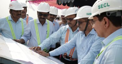 तीन दिवसीय दौरे पर एसईसीएल पहुंचे कोल इंडिया चेयरमैन, कुसमुंडा मेगा प्रोजेक्ट का किया विस्तृत निरीक्षण