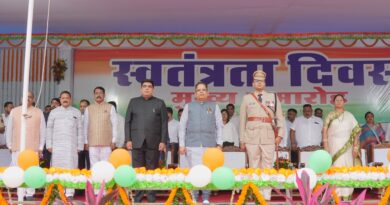 कोरबा में 80 वें स्वतंत्रता दिवस हर्षोल्लास और उमंग के माहौल में संपन्न, मुख्य अतिथि विधायक अमर अग्रवाल ने ध्वजारोहण कर परेड की ली सलामी